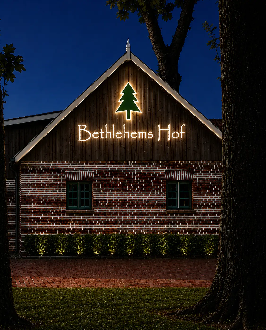 Verkaufshütte auf Bethlehems Hof